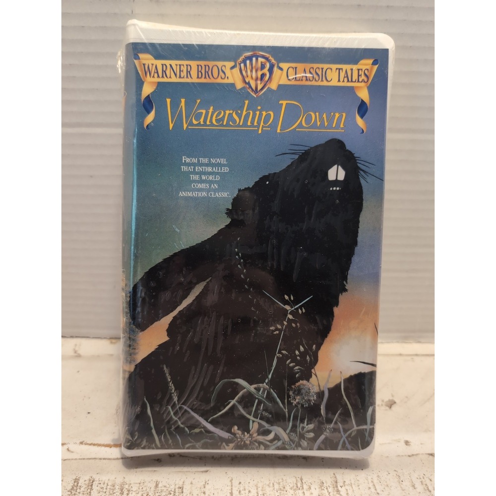 Watership Down (VHS, 1996) New Sealed Warne Home Video Watermark Animated
